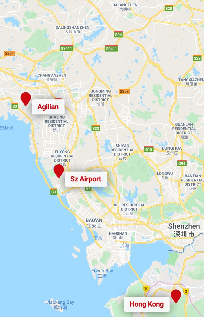 agilian location on map