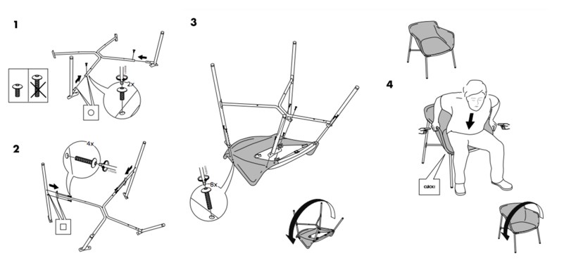 visual instructions example