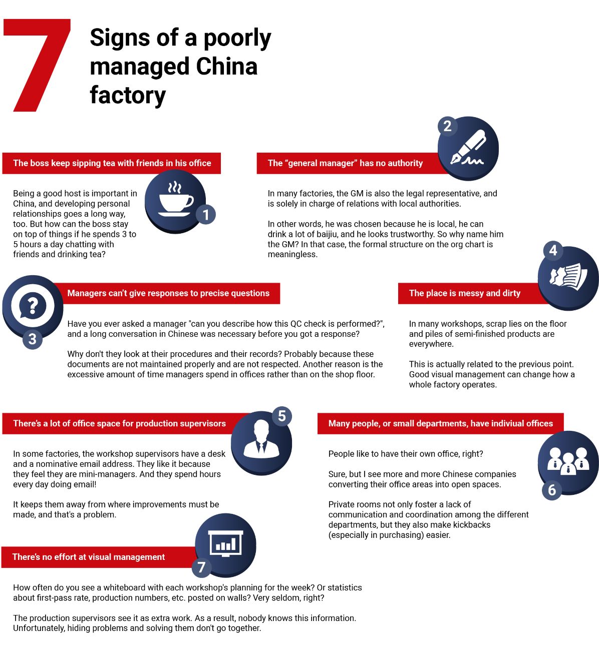 7 signs of a poorly managed china factory