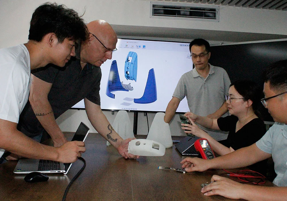 New product development meeting