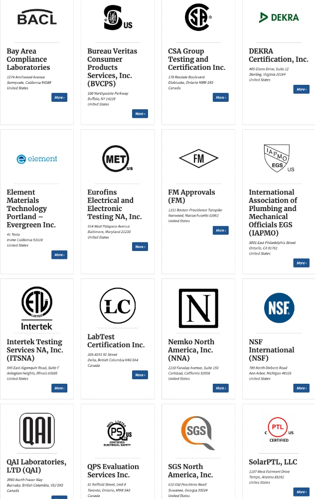 ul nrtl certification marks