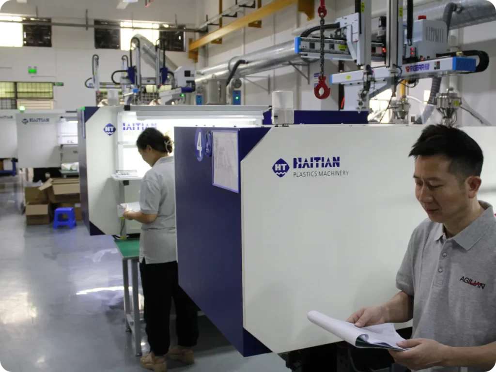 agilian plastic and molds injection mold presses