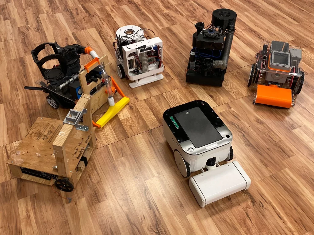 matic robots prototype iterations